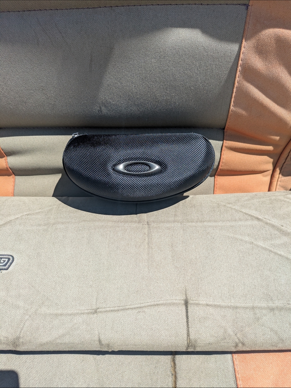 Oakley Black Hard Shell Sunglass Case With Zipper